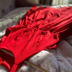 Bright red Torrid dress